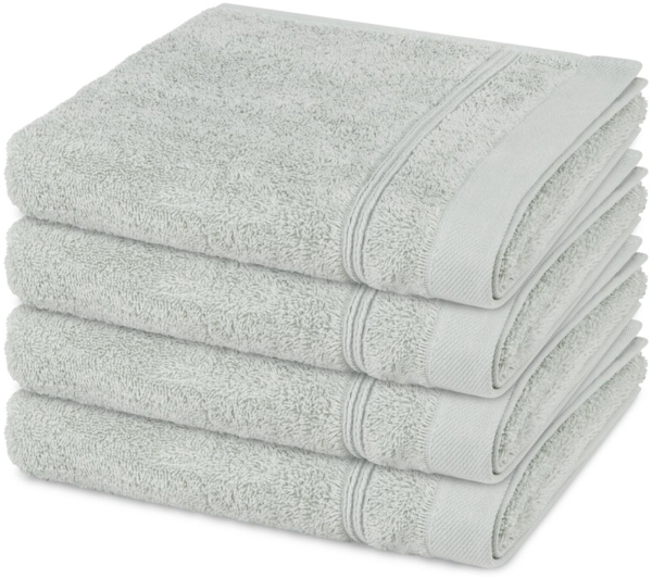 Ross Rubin 4 tlg. Frottier-Set - 4 X Handtuch (50 X 100cm) - 480 - Eukalyptus