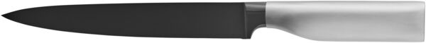 WMF Ultimate Black Fleischmesser 34 cm, Made in Germany, Küchenmesser dauerhaft scharf, Diamond Cut, Klinge 20 cm, immerwährende Schärfe, sicherer Fingerschutz, ergonomischer Griff