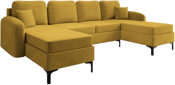 Wohnlandschaft Vadrin U, Farbe: Manila 33