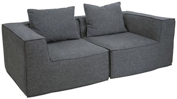MCW 2-Sitzer MCW-O54-2er, Hohe Stoffqualität 300g/m², Inklusive 2 Kissen, Bezüge sind abnehmbar