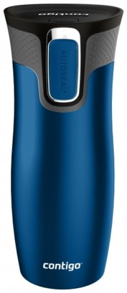 Thermobecher West Loop 2.0 blau matt 470 ml von CONTIGO