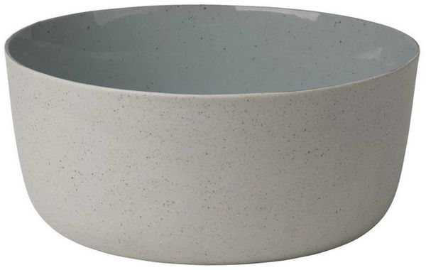 blomus Schale -SABLO- Designer-Schalen: Hochwertige gesprenkelte Optik, Steingut, (1-tlg), Spülmaschinengeeignet, Mikrowellengeeignet, Farb- & Größenauswahl