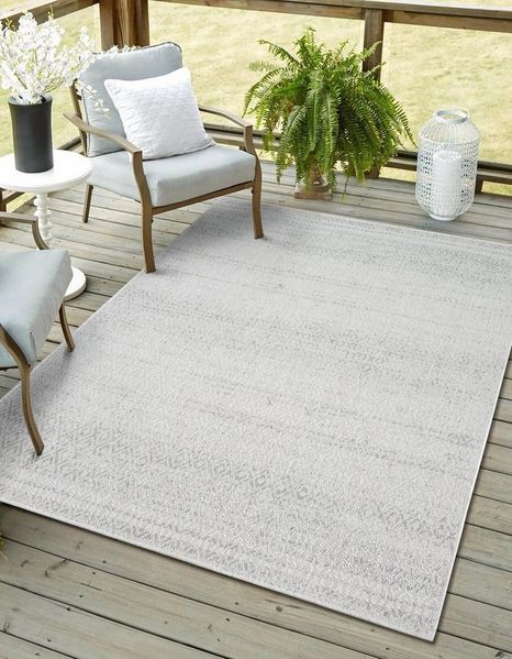 Myflair Möbel & Accessoires Teppich Vision, LAGERRÄUMUNG!, rechteckig, Höhe: 6 mm, kariert, Outdoor geeignet, Balkon, Terrasse