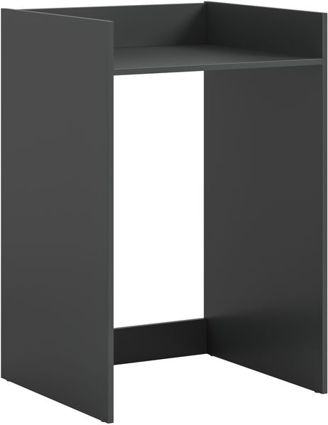 Waschmaschienenumbau (B/H/T: 66x101x60 cm) in anthrazit Nachbildung