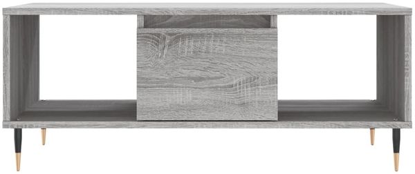 vidaXL Couchtisch Grau Sonoma 90x50x36,5 cm Holzwerkstoff 830586 Bild 5