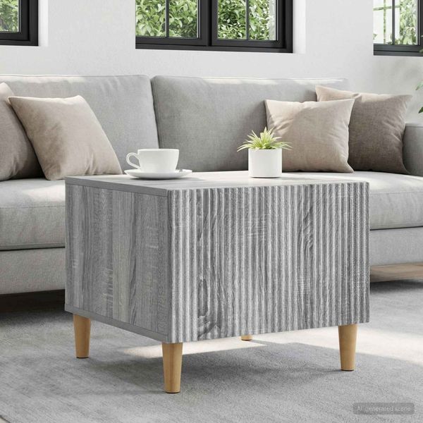 vidaXL Couchtisch Graues Sonoma 49 x 50 x 40 cm Holzwerkstoff 894741