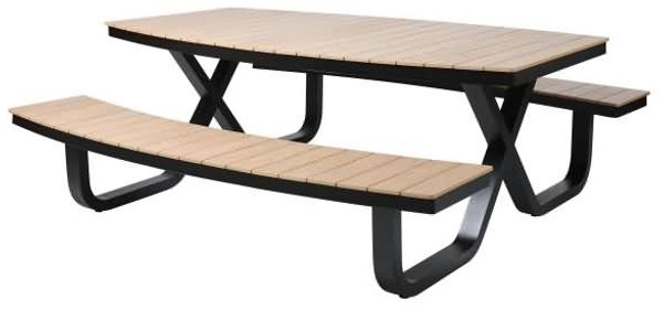 Best Picknicktisch Buddy 521431 schwarz