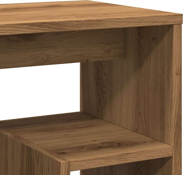 vidaXL Nachttische 2 Stk. Artisan-Eiche 40x30x40 cm Holzwerkstoff 856529 Bild 8