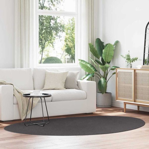 vidaXL Bereichsteppiche HUARTE Anthrazit 160 x 230 cm Polyester 4103660