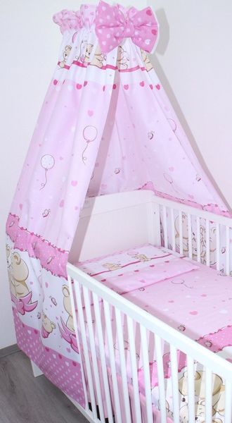 Primawela Betthimmel Vollstoff Himmel für Baby Bett Vollstoffhimmel Betthimmel