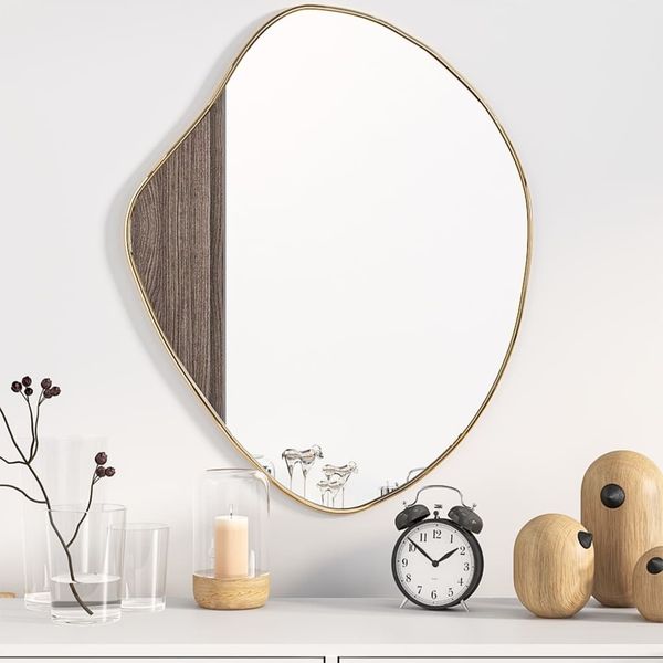 vidaXL Wandspiegel Golden 60x50 cm 348251