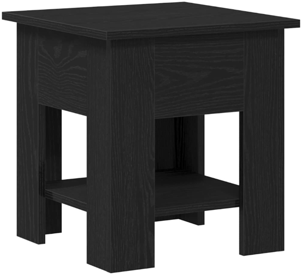 vidaXL Couchtisch Schwarz Eichen-Optik 40 x 40 x 42 cm Holzwerkstoff 862712