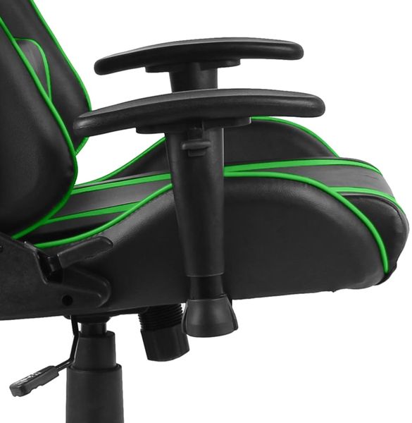 vidaXL Gaming-Stuhl Drehbar Grün PVC [20480] Bild 6