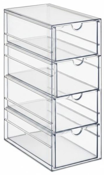 Relaxdays Schubladenbox mit 4 Fächern Bild 8