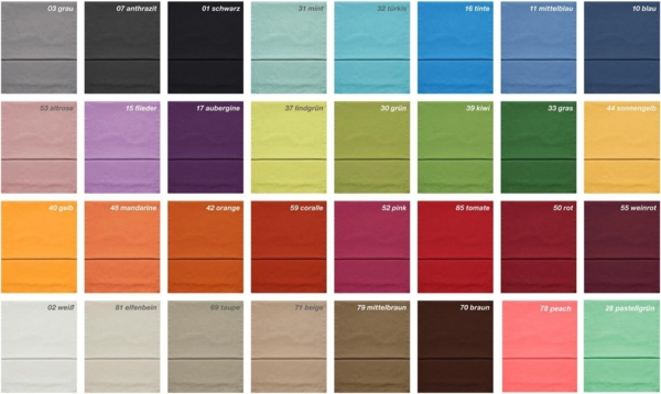 MAGMA Kissenhüllen FINO - ca. 50 x 50 cm - 2er Set lindgrün Bild 5