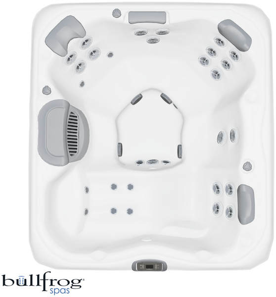Bullfrog Spas Outdoor Whirlpool X6L 224x203, 5 Personen
