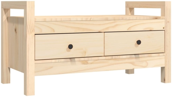 vidaXL Flurbank 80x40x43 cm Massivholz Kiefer 821784
