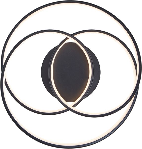 Brilliant Leuchten No. G96894-06 LED-Deckenleuchte Labyrinth 40cm schwarz Bild 3
