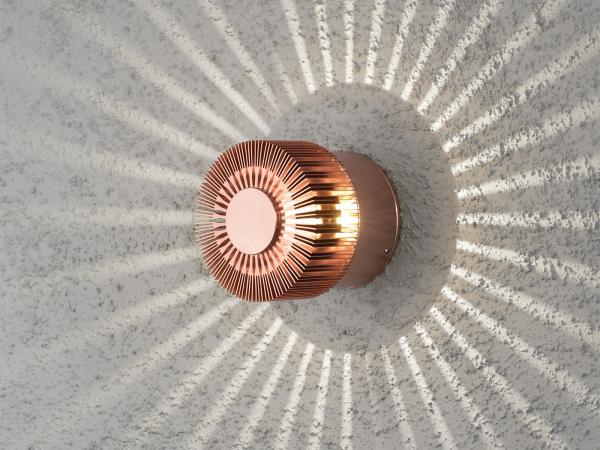 KONSTSMIDE 7900-900 Außenwandleuchte Monza kupfer 3000K IP54