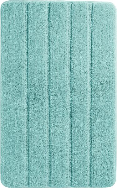 Schiesser Badteppich Milano - 60 x 100 cm - Helltürkis