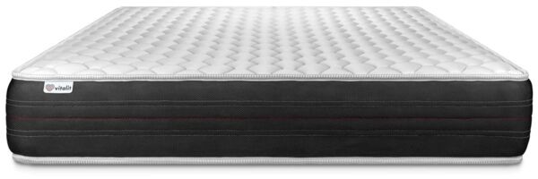 VITALSPRING matratze 140x200 cm, Taschenfedern, Härtegrad 4, Höhe : 24 cm, 3 Komfortzonen Bild 2