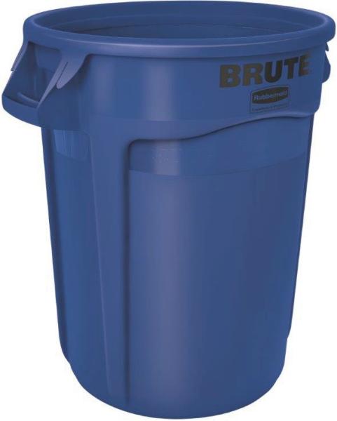 RUBBERMAID Mehrzwecktonne blau 121l PE Außen-Ø560xH692mm