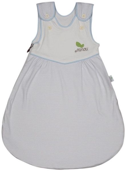 Minou Außenschlafsack light Blau Gestreift