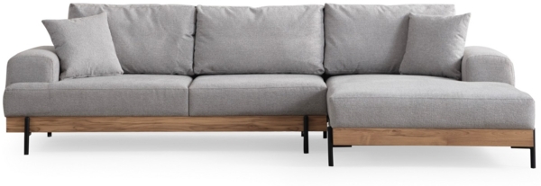 Ecksofa, 'Eti', 78 x 170 x 280, Grau Bild 8