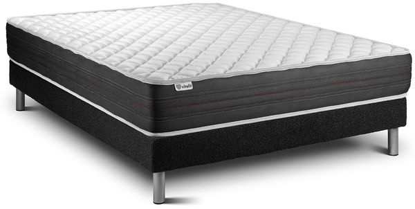 Matratzenset VITAL MEMO ONE 150 x 200 cm Bettrahmen Kit schwarz Bild 2