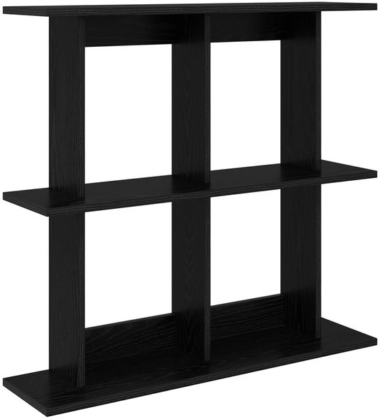 vidaXL Wandregal Wandhalterung Schwarz 100 x 20 x 75 cm Holzwerkstoff 8012085