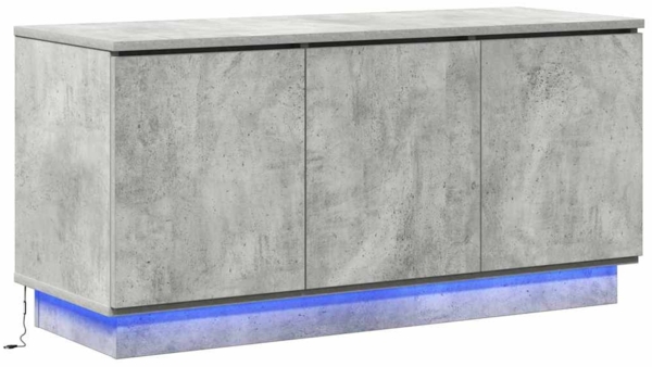 vidaXL TV-Schränk Beton Grau 100 x 38 x 49 cm Holzwerkstoff 869669
