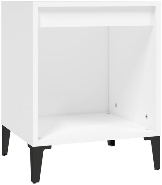 vidaXL Nachttisch Weiß 40 x 35 x 50 cm [821874] Bild 2
