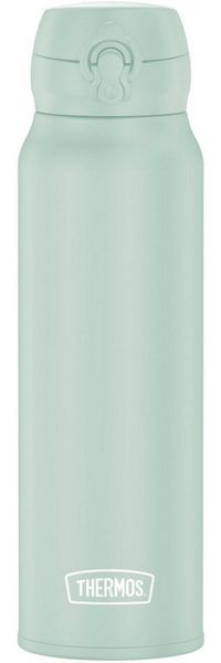THERMOS ULTRALIGHT BOTTLE 0,75l, soft mint mat, Thermosflasche aus Edelstahl, 10 heiß / 20 h kalt, absolut dicht für Wasser, Tee, stille Getränke