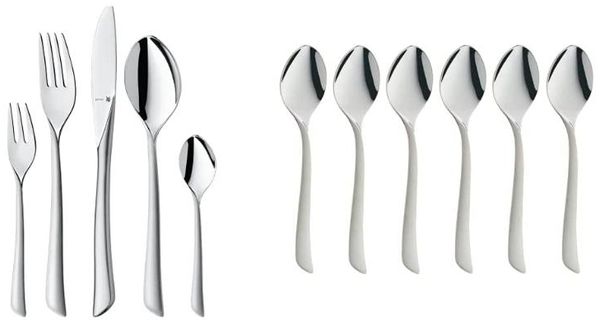 WMF 'Virginia' Besteck-Set, 66-teilig, Edelstahl silber