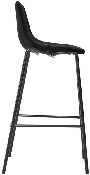 vidaXL Barhocker 2 Stk. Schwarz Stoff [281535] Bild 4