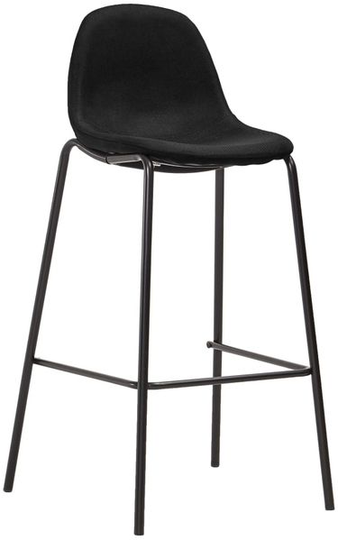 vidaXL Barhocker 2 Stk. Schwarz Stoff [281535] Bild 2