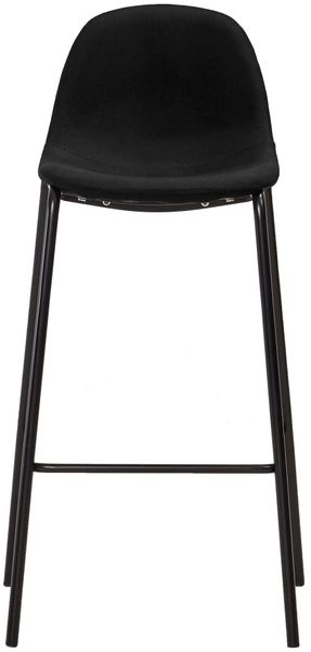 vidaXL Barhocker 2 Stk. Schwarz Stoff [281535] Bild 3