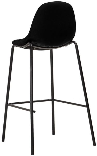 vidaXL Barhocker 2 Stk. Schwarz Stoff [281535] Bild 5