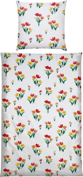 REDBEST Bettwäsche Bettwäsche, Seersucker, Blumen