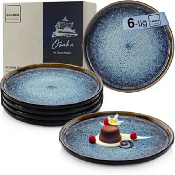SÄNGER Steingut Dessertteller Osaka 6-teilig Bild 6