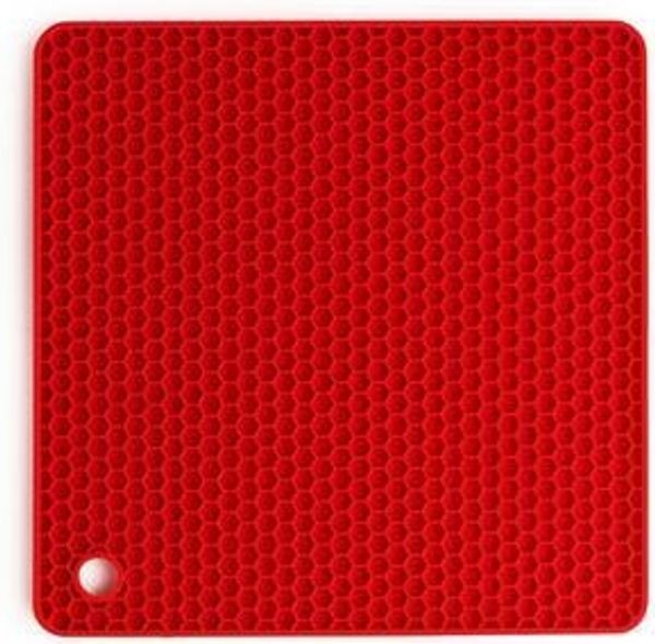 WOLL Silikon-Spritzschutz Untersetzer hitzebeständig bis 260 °C 19 x 1 x 19 cm nicht Induktionsgeeignet Spülmaschinenfest