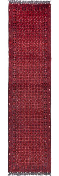 Läufer Afghan - Buchara - 332 x 76 cm - rot