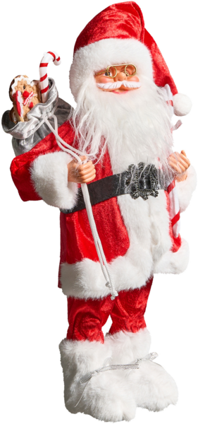 Weihnachtsdekoration ORMSAVATNET Weihnachtsmann 45 cm Rot