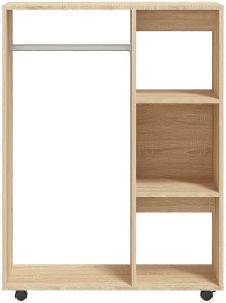 vidaXL Kleiderschrank Sonoma-Eiche 80x40x110 cm Holzwerkstoff 808516 Bild 5