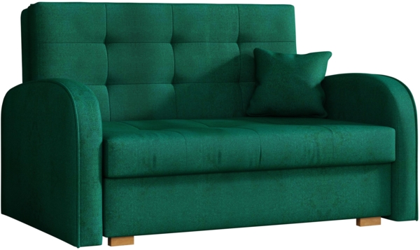 Mirjan24 'Viva Gold II' Schlafsofa, Dunkelgrün, 133 x 98 x 85 cm