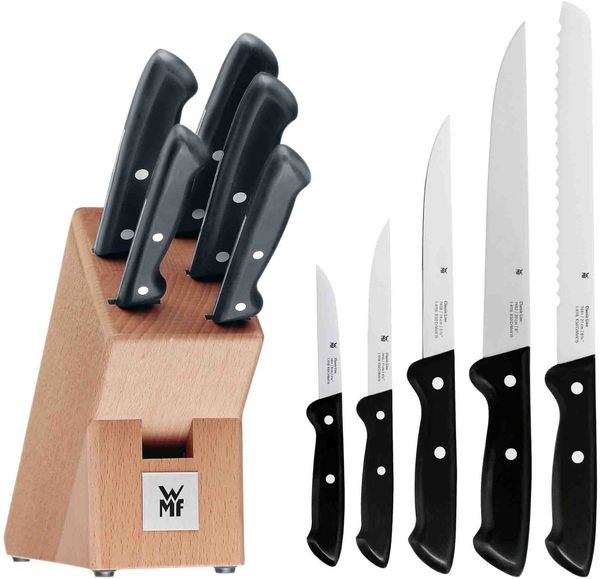 WMF Classic Line Messerblock mit Messerset 6-teilig