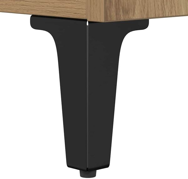 vidaXL TV-Schränk mit Schubladen Artisan-Eiche 100 x 34,5 x 44,5 cm 881469 Bild 10