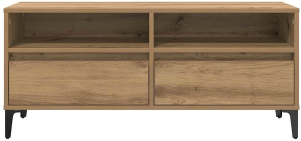 vidaXL TV-Schränk mit Schubladen Artisan-Eiche 100 x 34,5 x 44,5 cm 881469 Bild 6