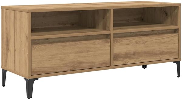 vidaXL TV-Schränk mit Schubladen Artisan-Eiche 100 x 34,5 x 44,5 cm 881469 Bild 2