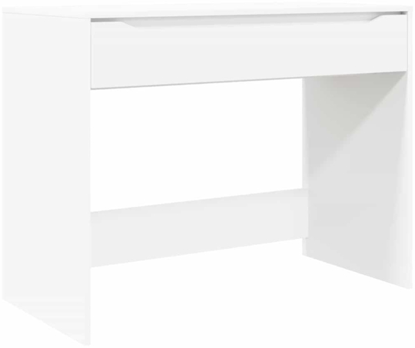 vidaXL Schreibtisch mit Schubladen Weiß 100 x 50 x 78 cm Holzwerkstoff 888937